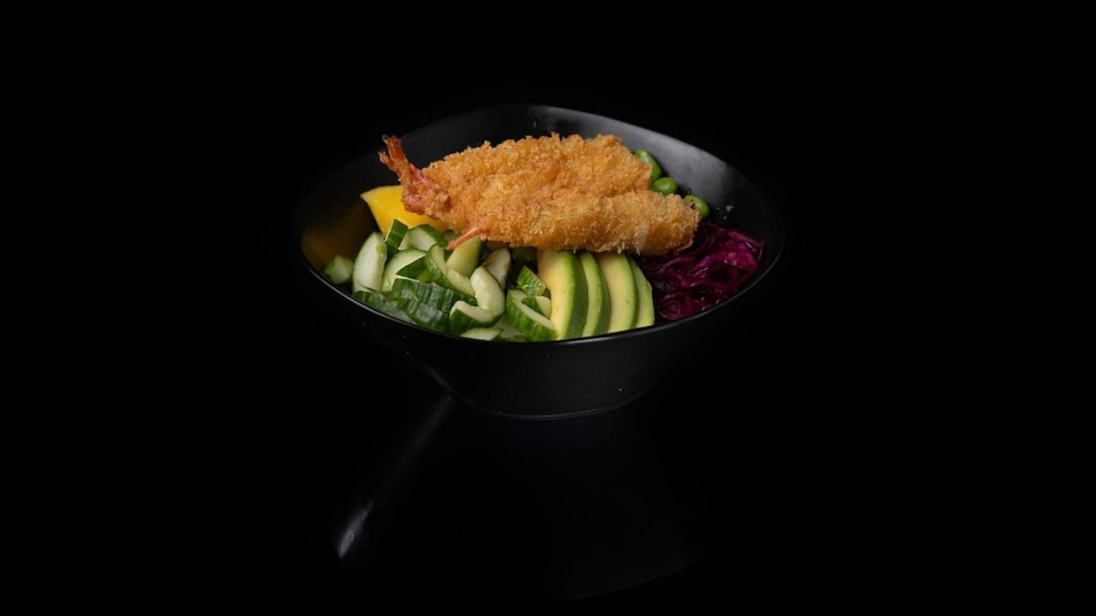90. Poke Bowl Shrimps