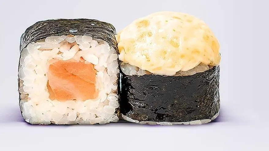 Baked Maki with Salmon