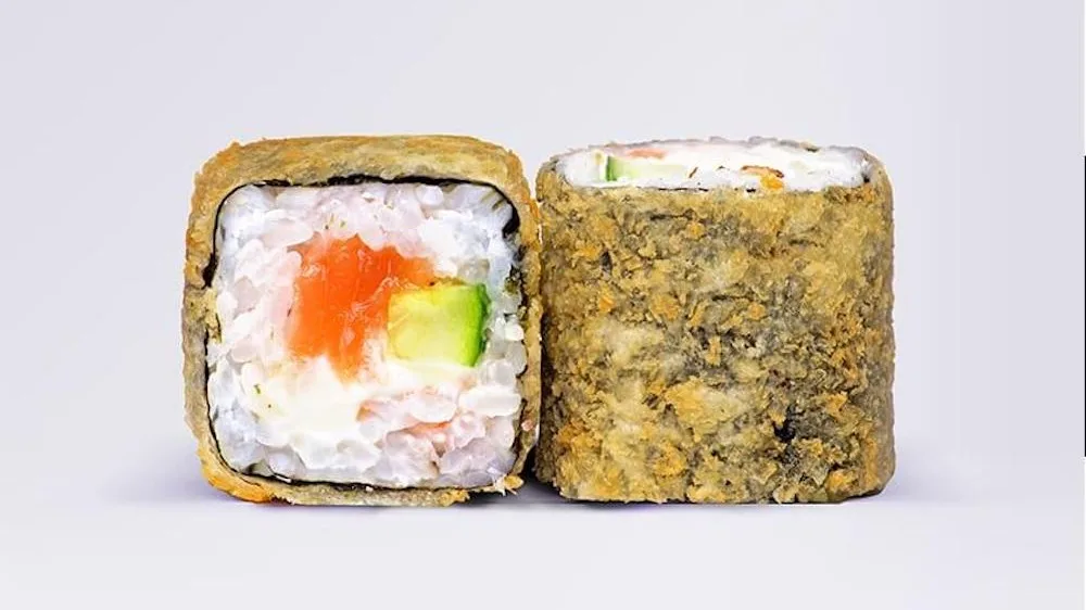 Fried Roll with Salmon