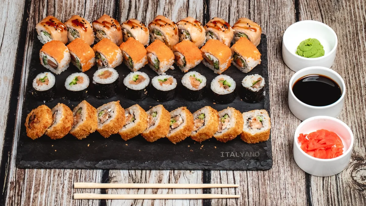 Salmon Set (34 əd.) 🍣