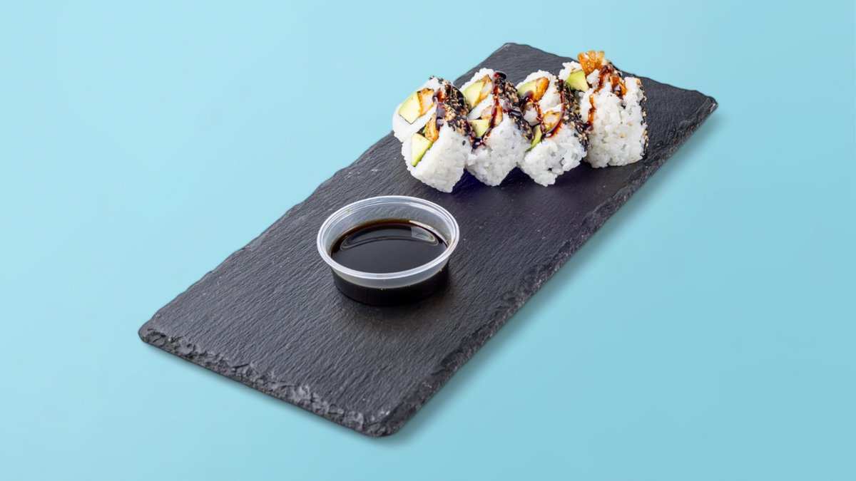 Ebi Tempura Inside-Out Roll