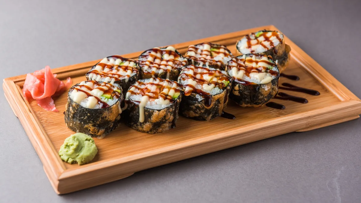 Fried Salmon Roll