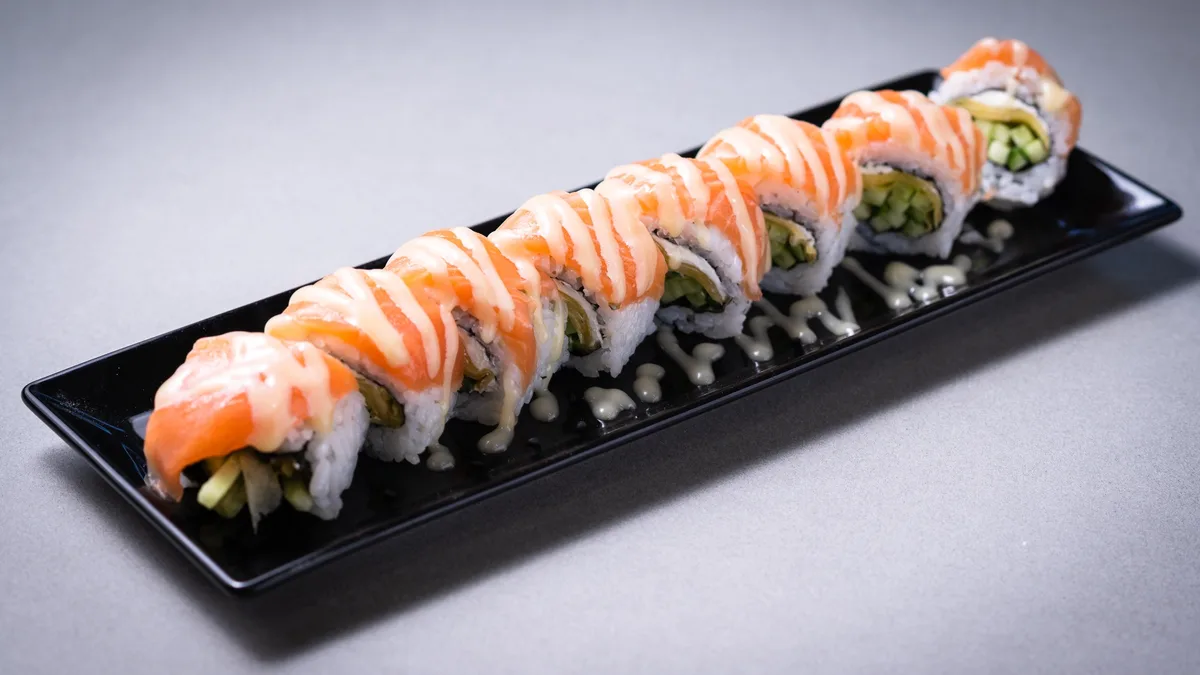 Salmon Mango Roll
