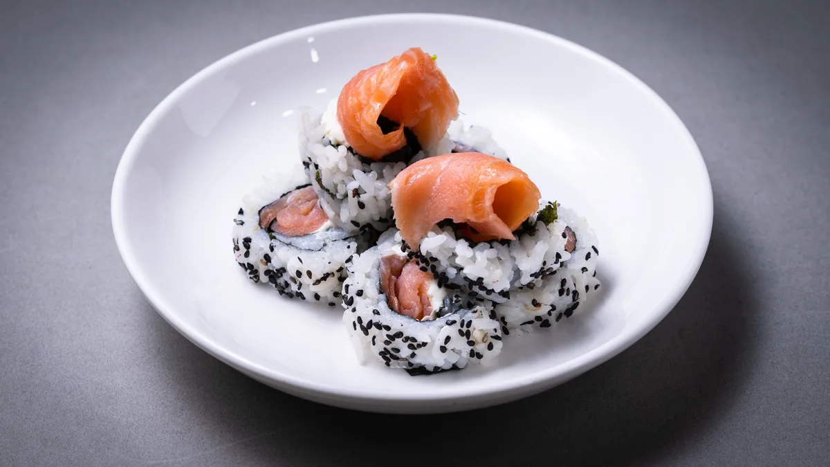 Smoked Salmon Inside Out