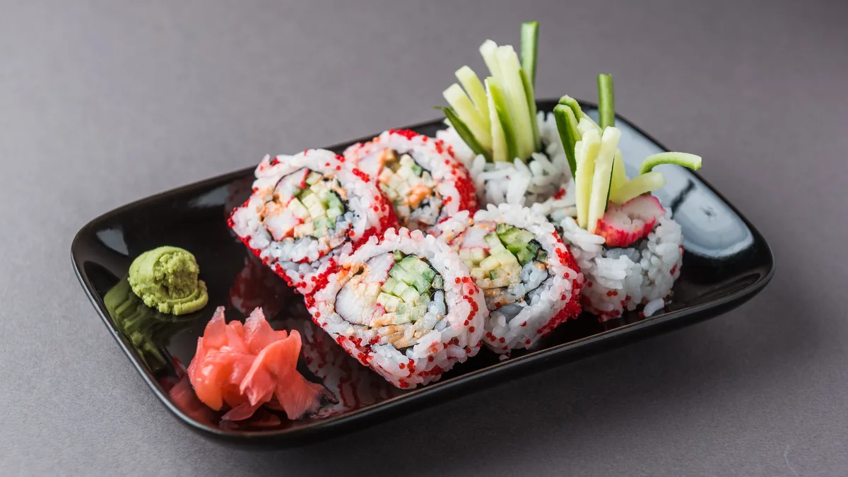 Spicy Crab Inside Out Roll