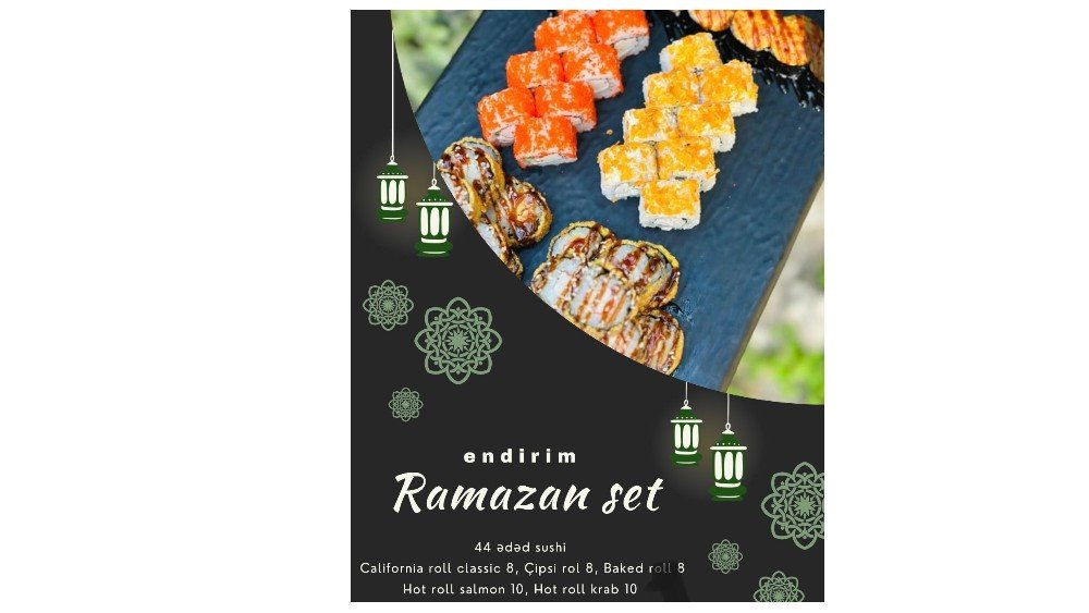 Ramazan Set 44 ədəd,