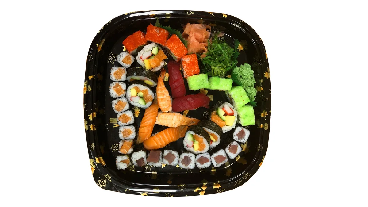 568. Set 36ks: mix maki, futo maki, california, nigiri