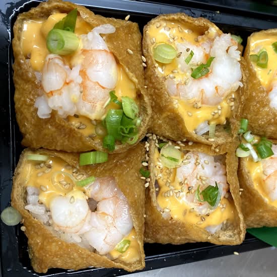 Spicy Shrimp Inari
