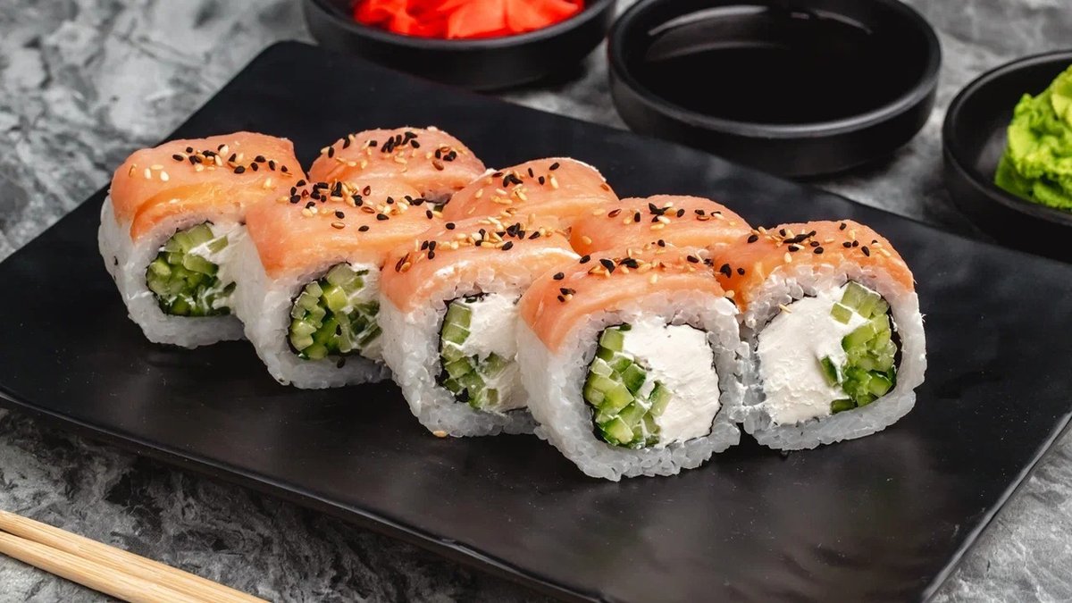 Filadelfiya Ebi Roll (8 ədəd)