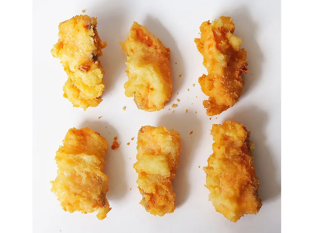 Łosoś w tempurze i panko 6 szt.