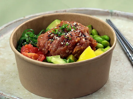 Poke Bowl z tatarem tuńczyka