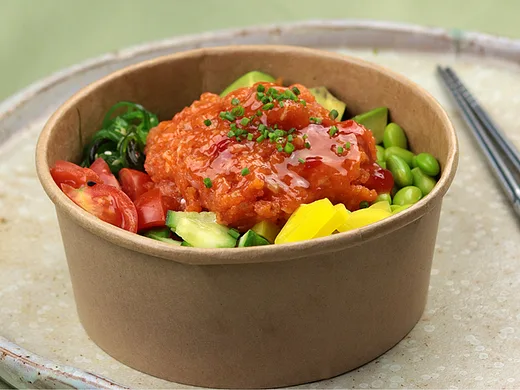 Poke Bowl z tatarem z łososia
