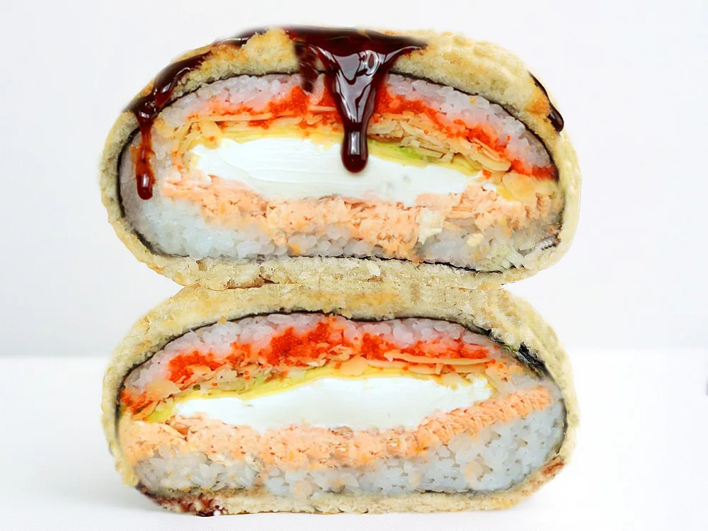 Sushi Burger Salmon