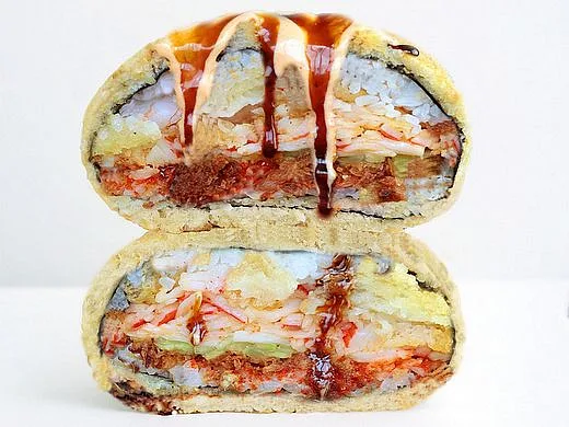 Sushi Burger Shrimp