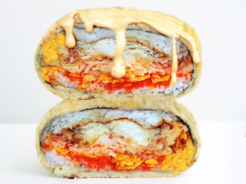 Sushi Burger z Krabem SoftShell