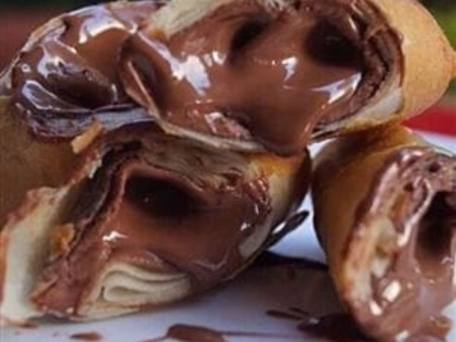 Harumaki de Chocolate Preto