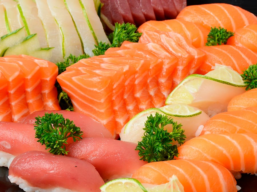12 Sashimi ou Sushi (Niguiri)