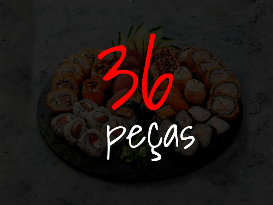 Combinado 2: 36 Peças