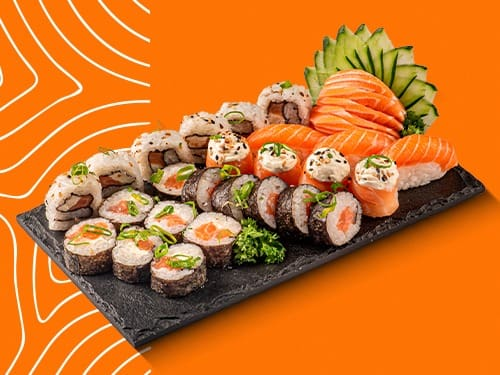 Combinado Salmão Básico (30 Peças)