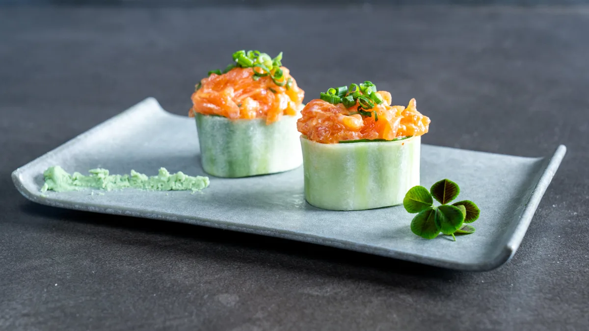 Nigiri Spicy Salmon