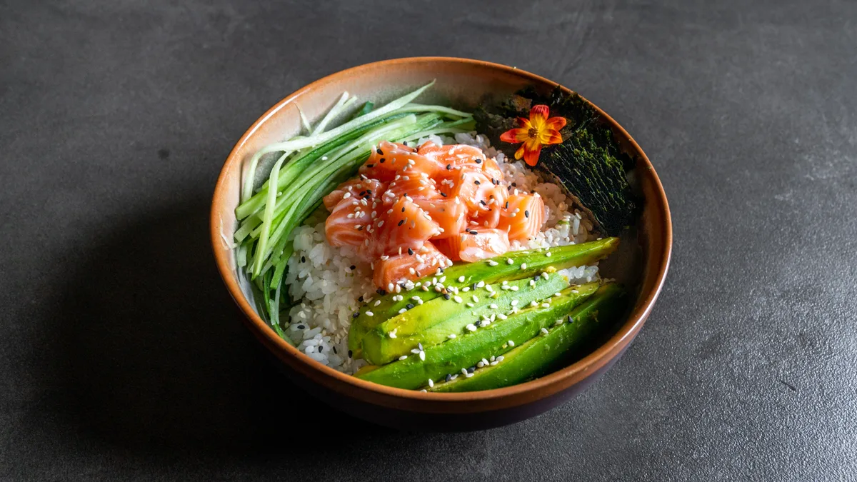 Salmon Chirashi