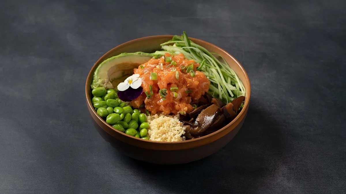 Special salmon chirashi