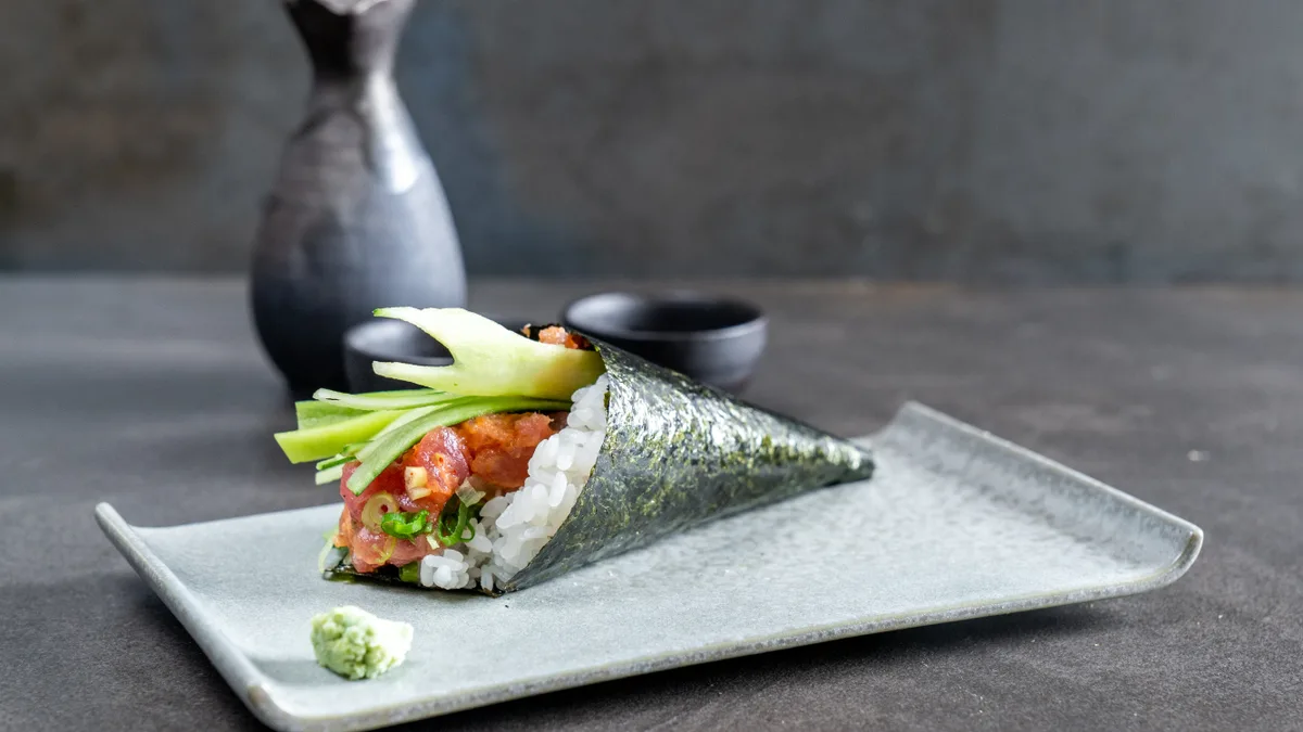 Spicy Tuna Cone