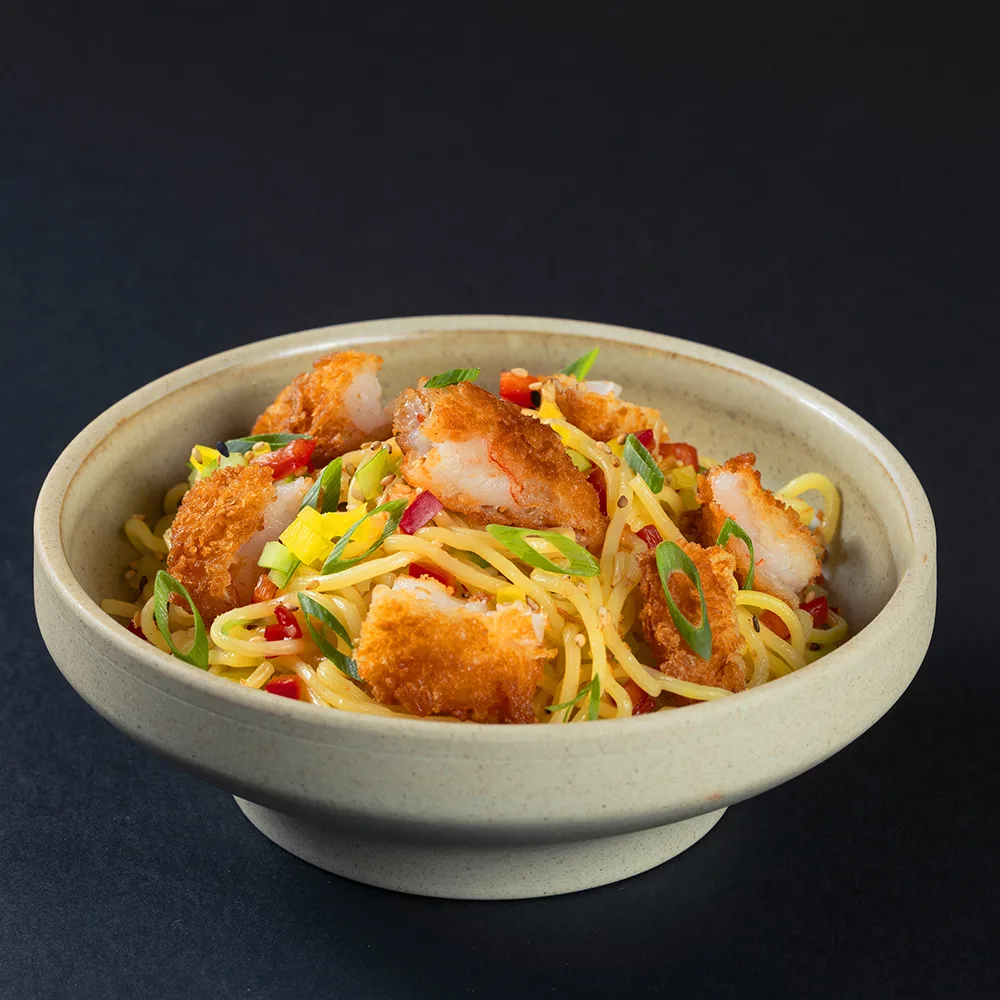 Fried Shrimps Yakisoba