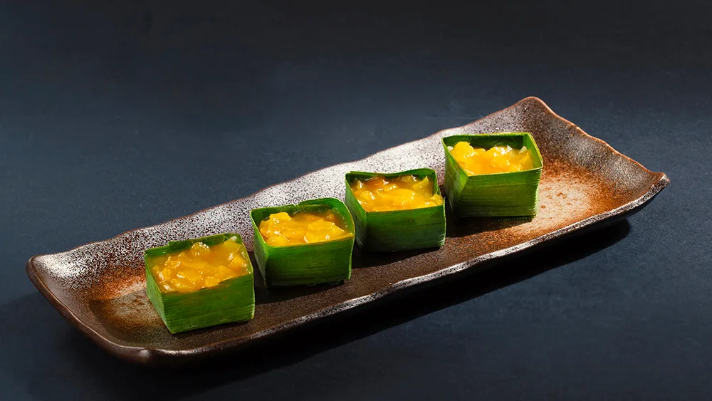 Rice Mango dessert