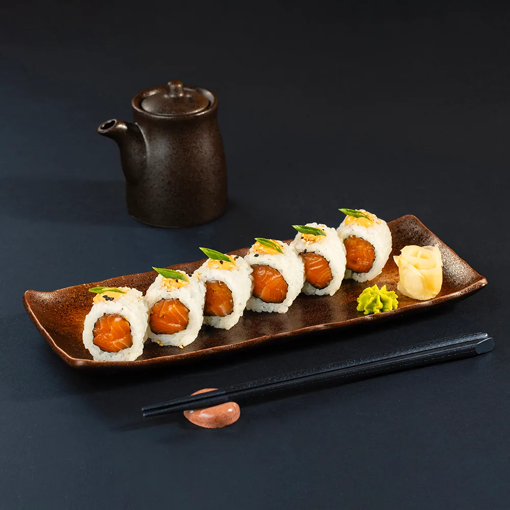 Salmon in Mango sauce
