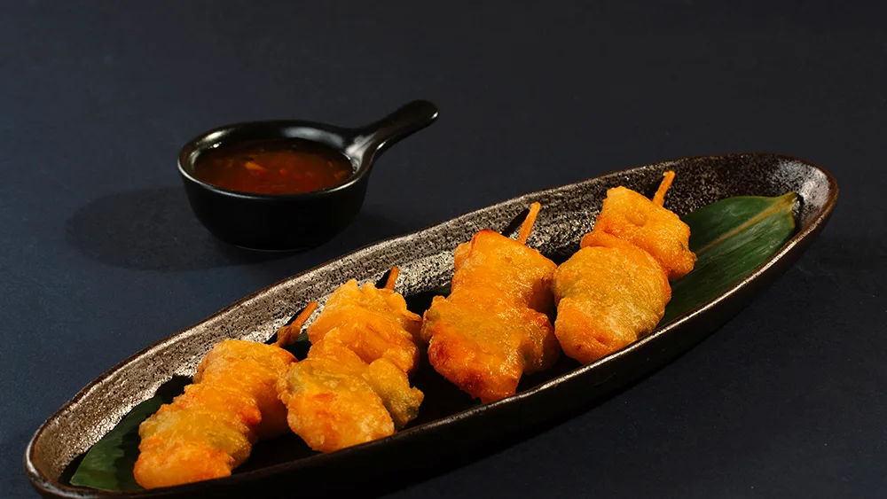 Tempura skewer