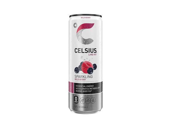 Celsius Sparkling Wild Berry - 12oz Can