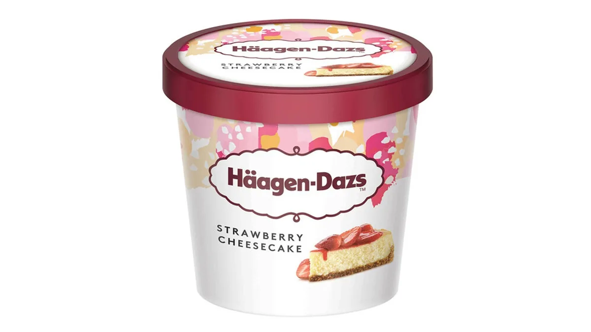 500ml Häagen-Dazs Strawberry Cheesecake