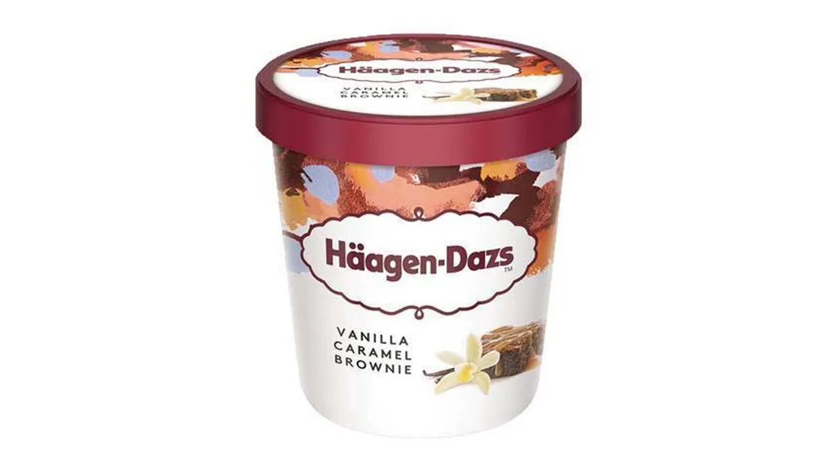 500ml Häagen-Dazs Vanilla Caramel Brownie