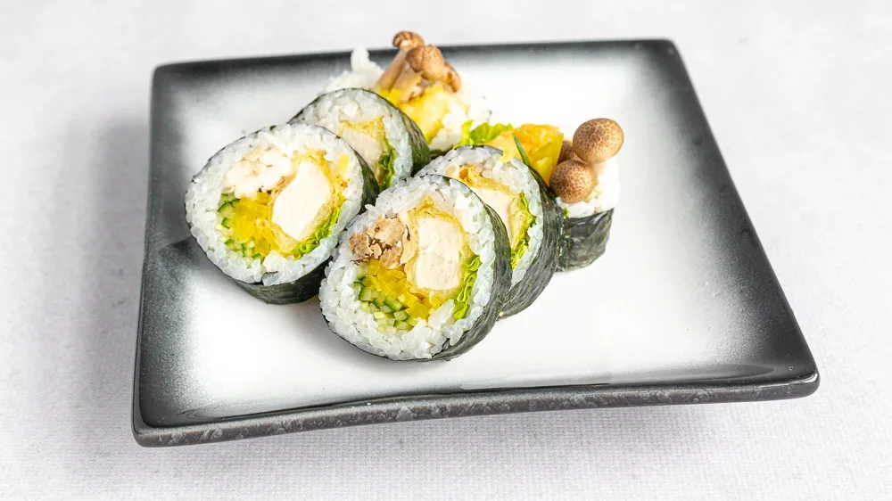 Fried tofu futomaki