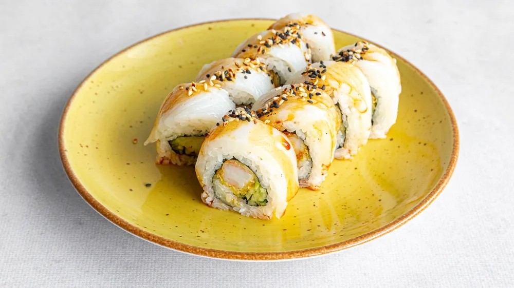 Hirame aburi maki