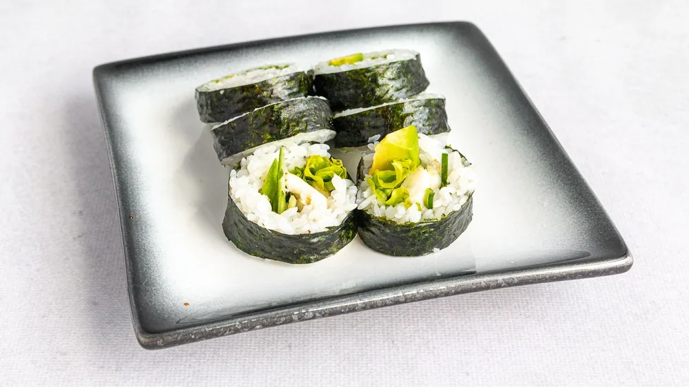 Hirame yaki futomaki