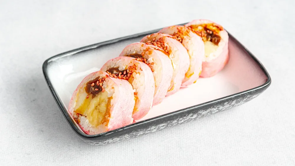 Peanut banana futomaki