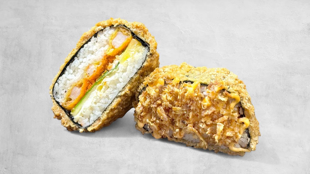 Burger z krewetką