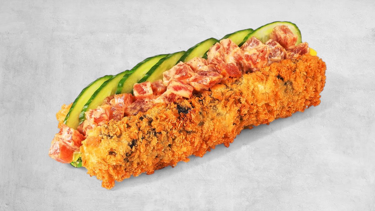 Roll Dog z łososiem