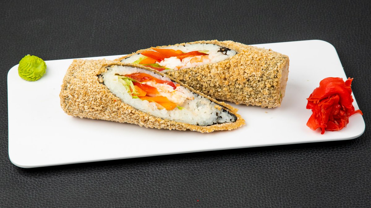 Buritto Roll Tərəvəzli Vegan