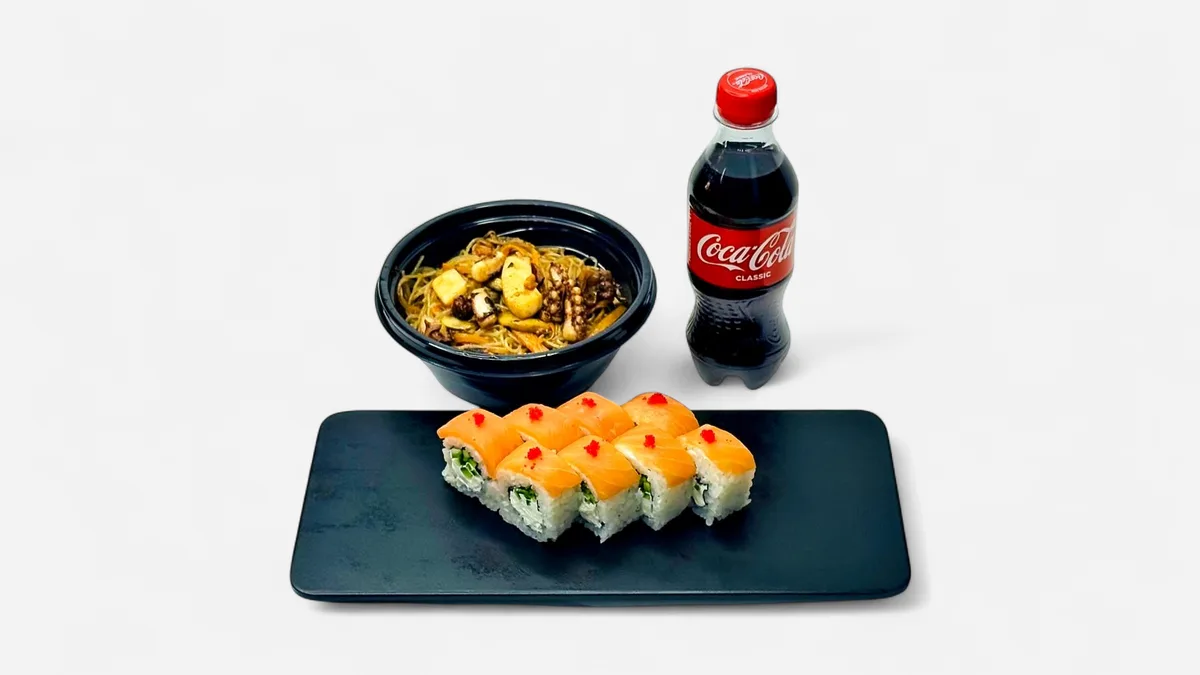 Combo Funçoza Seafood+Filadelfiya