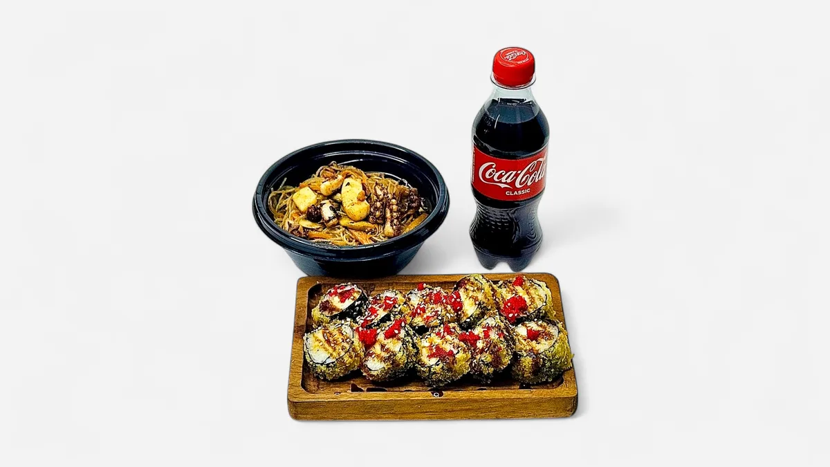 Combo Funçoza Seafood+Hot Cesar