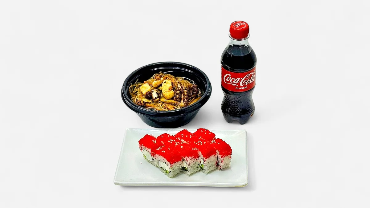Combo Funçoza Seafood+Kaliforniya