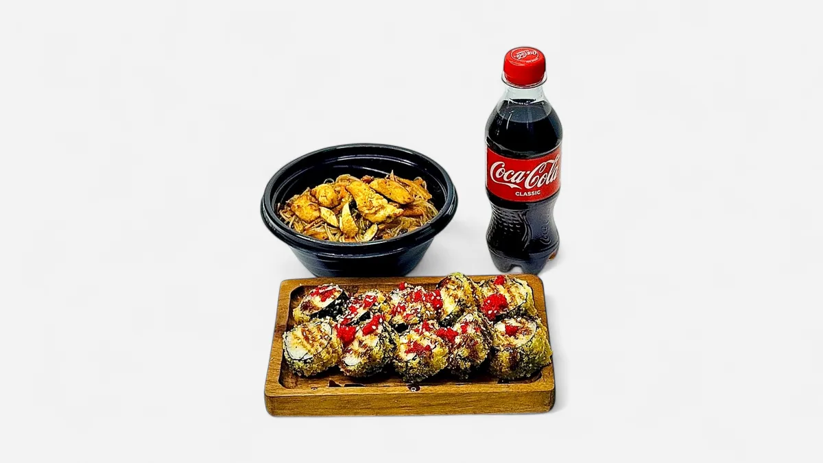 Combo Funçoza Toyuqlu+Hot Cesar