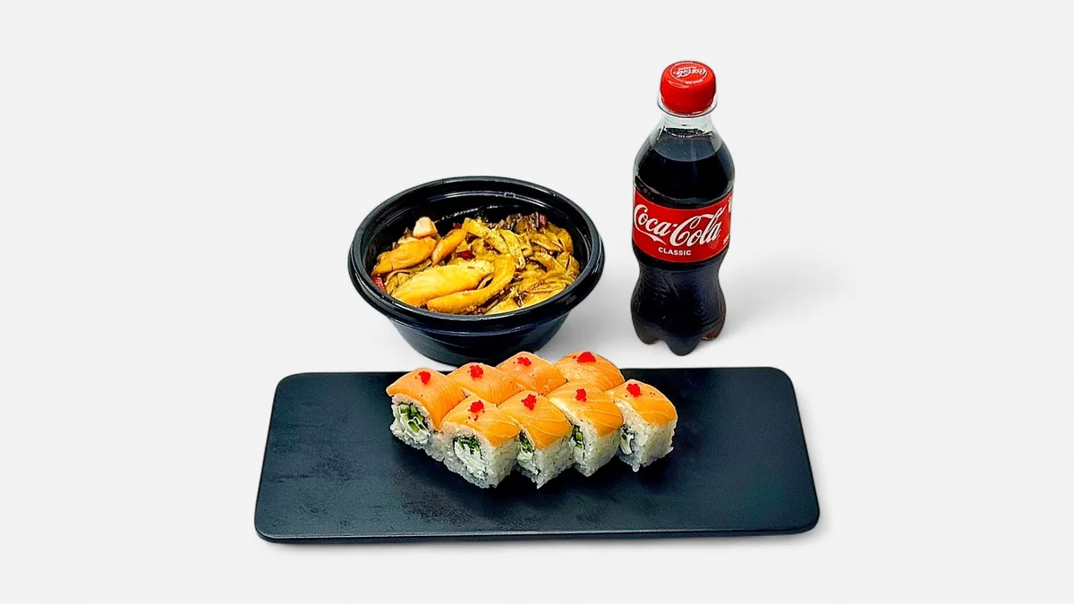 Combo noodle Salmon+Filadelfiya