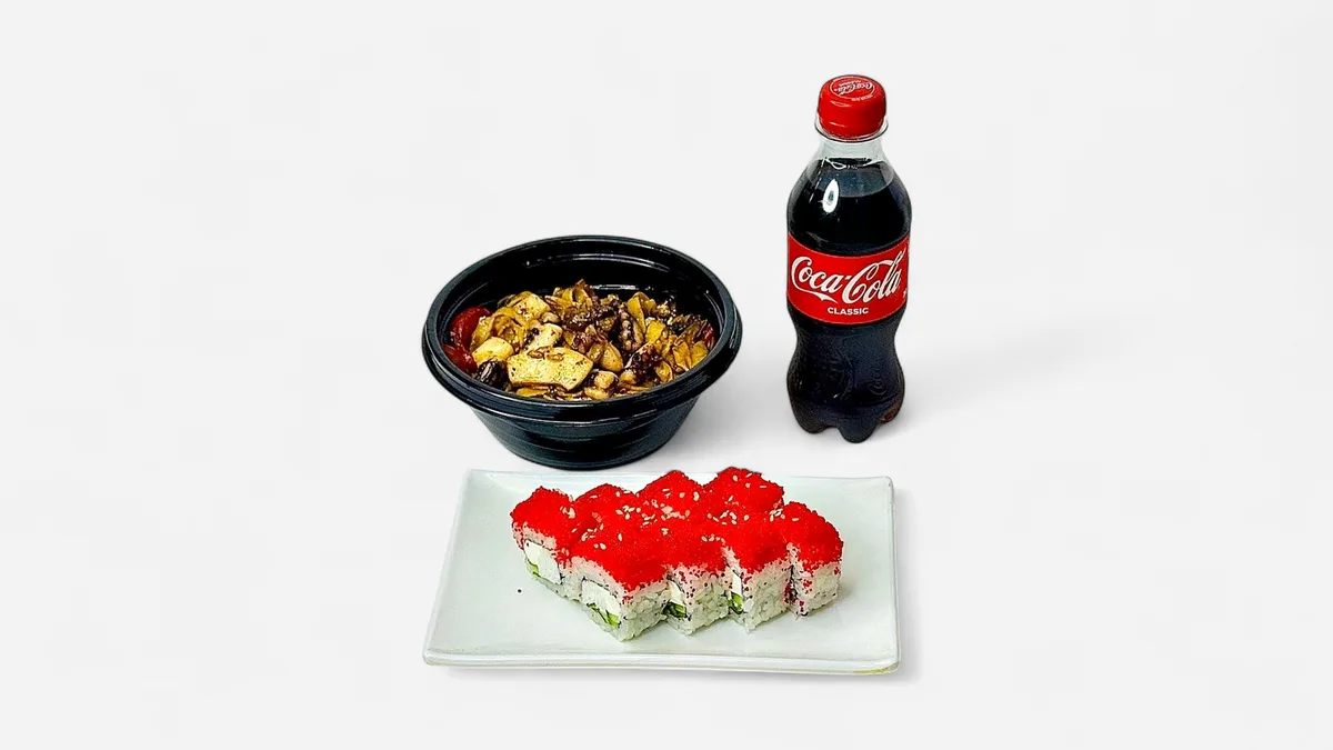 Combo noodle Seafood+Kaliforniya