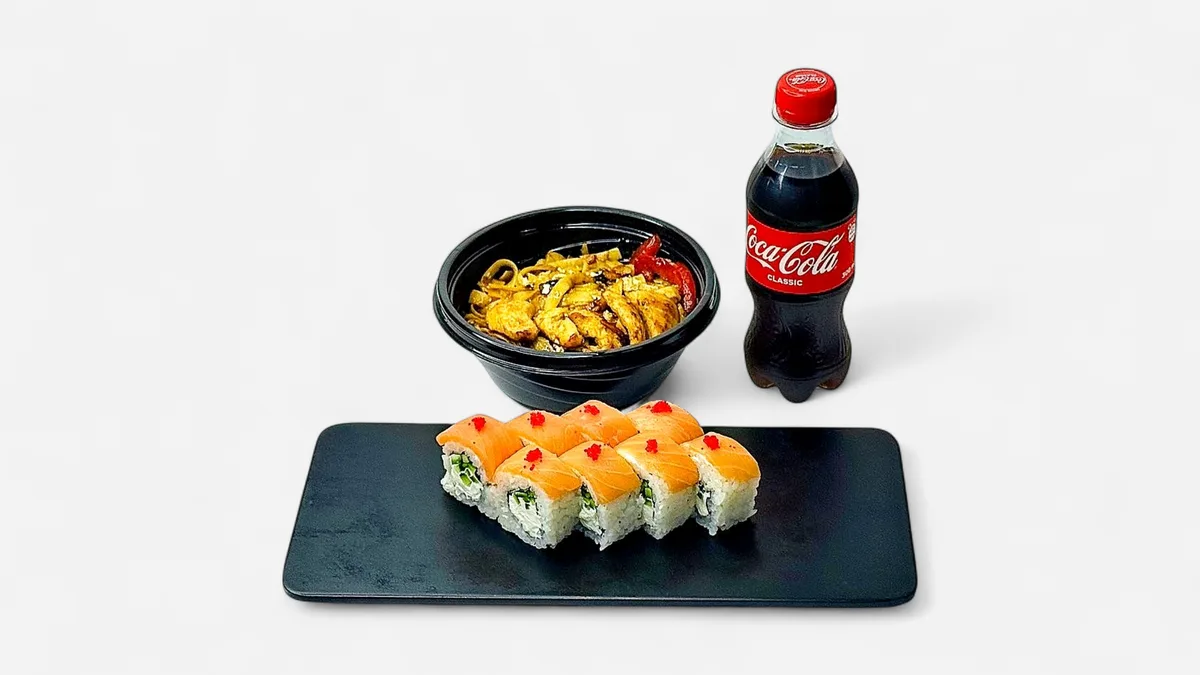 Combo noodle Toyuqlu+Filadelfiya