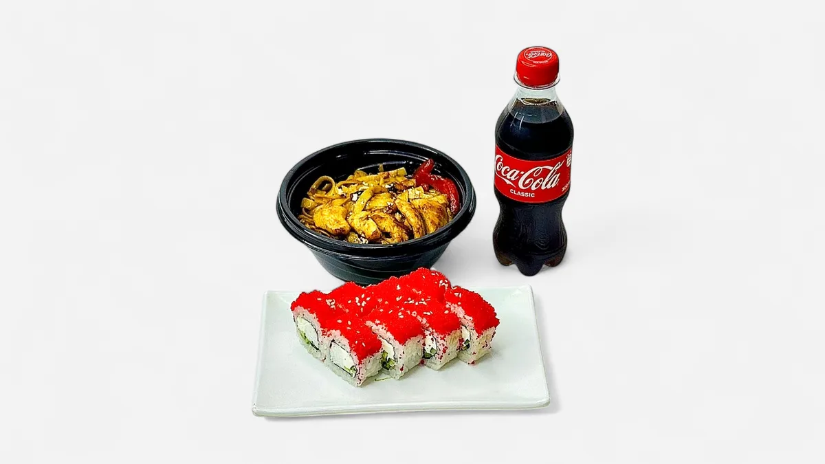 Combo noodle Toyuqlu+Kaliforniya
