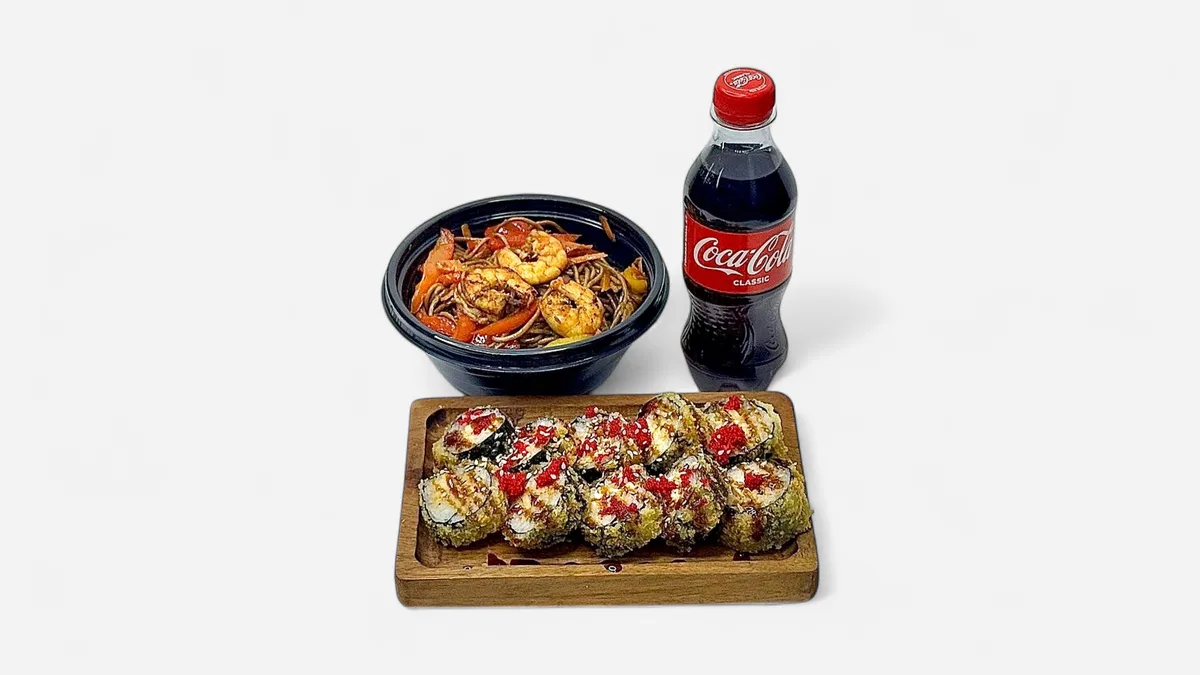 Combo Soba Krevetli noodle+Hot Cesar